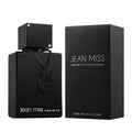 Men's Jean Miss cologne in 100ml bottle, featuring a long-lasting woody floral fragrance with sleek packaging.