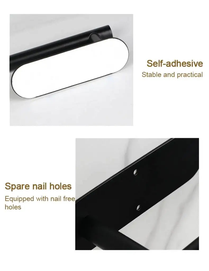 Wall-mounted paper towel holder by Showlu Smart General, featuring sleek design and easy access for kitchen or bathroom use.