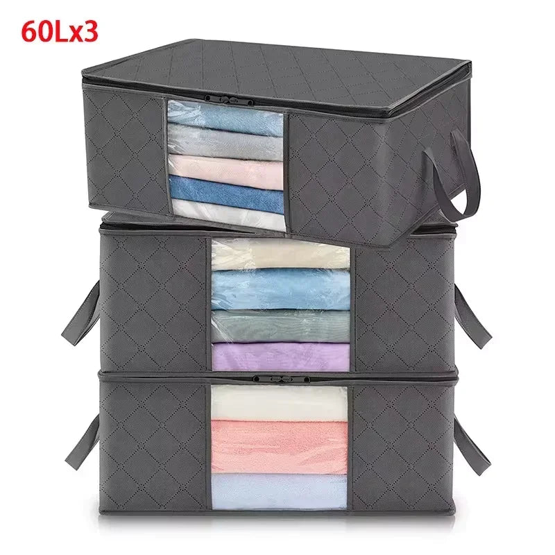 Showlu Smart General foldable storage boxes for home organization, featuring a sleek design and durable material.