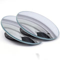Showlu Smart General Car Blind Spot Mirror Pro attached to vehicle side mirror for improved visibility and safety.