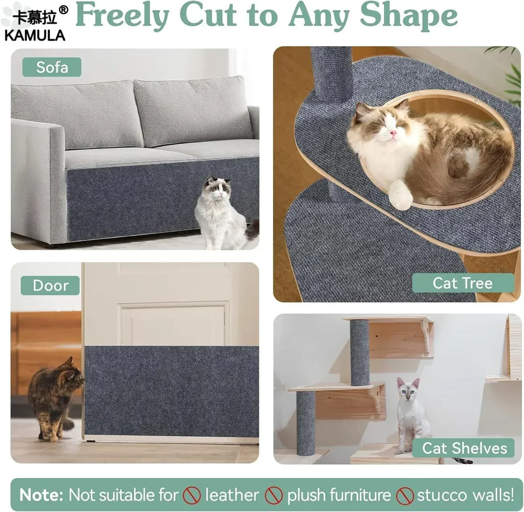 Showlu Smart General mini cat scratching post with sisal surface and colorful design, perfect for indoor feline scratching needs.