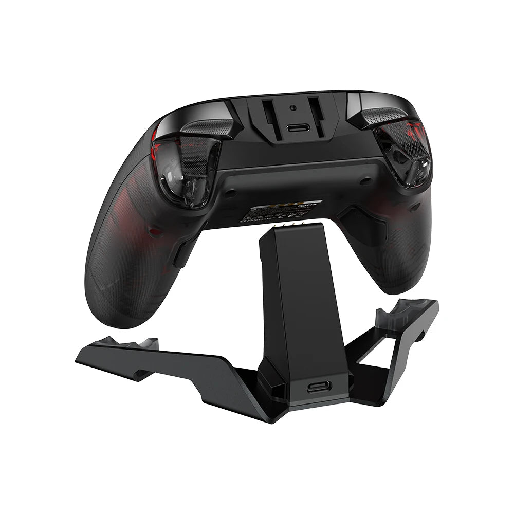 Showlu Smart General GameSir RGB controller charging dock stand with LED lighting and multiple charging ports for gaming controllers.