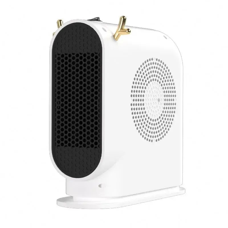 Showlu Smart General portable 500W electric desktop space heater fan with adjustable settings and compact design for home or office.