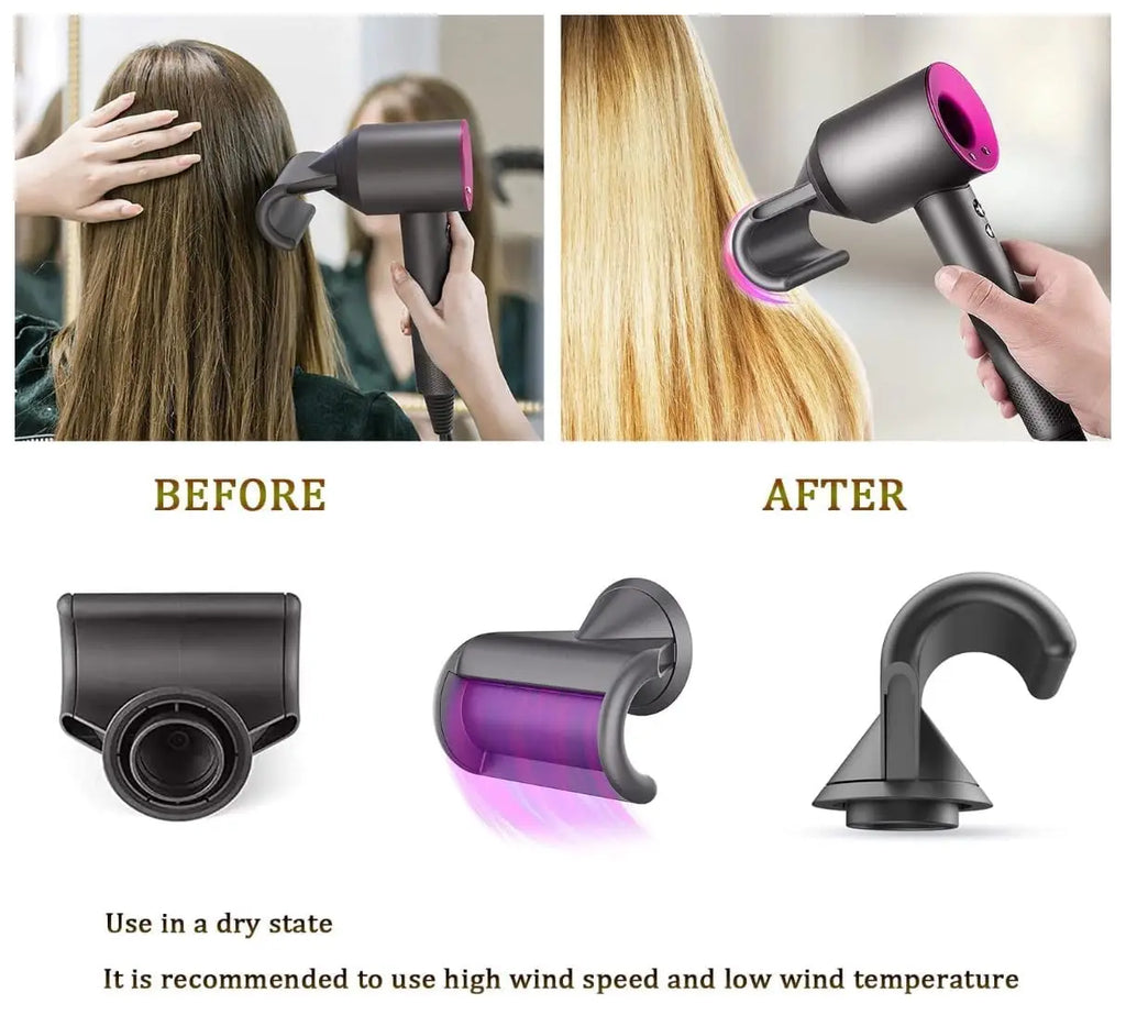 Showlu Smart General YAWEEN Ionic Electric Hair Dryer with sleek black design and multiple heat and speed settings.
