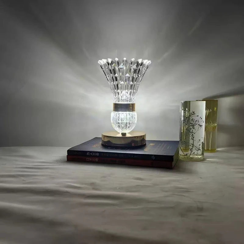 Color-changing LED vase by Showlu Smart General with vibrant, shifting lights and modern design, perfect for home decor.