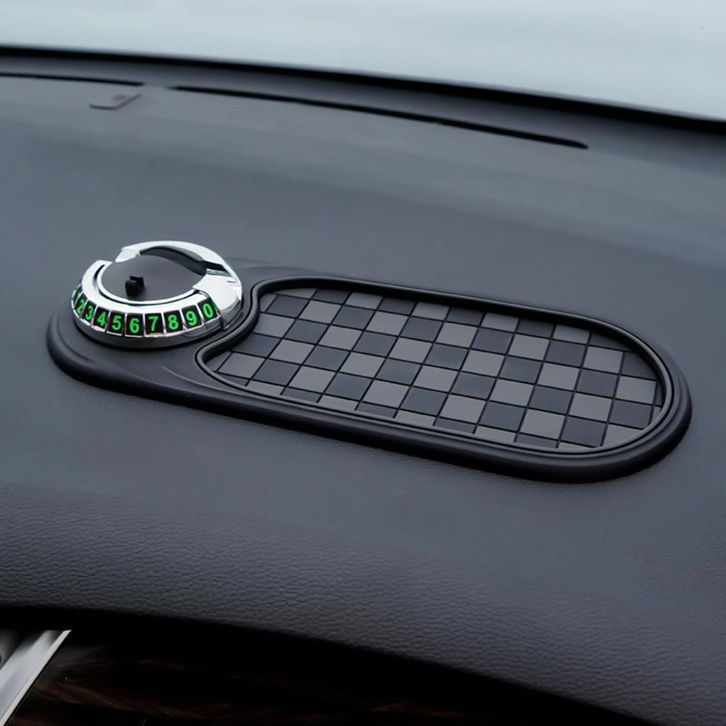 Showlu Smart General car dashboard anti-slip mat with textured surface for secure phone and small item placement.