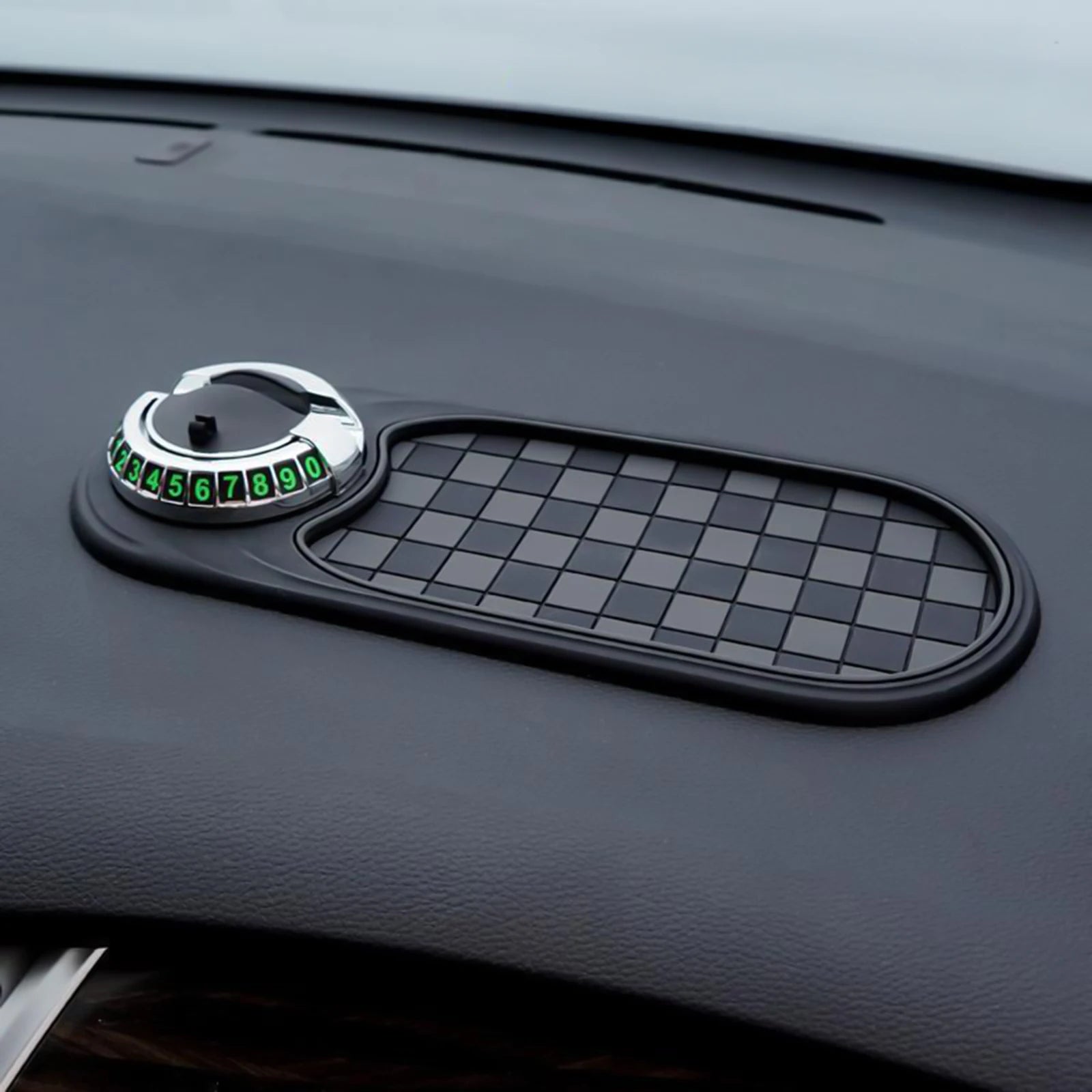 Showlu Smart General car dashboard anti-slip mat with textured surface for secure phone and small item placement.
