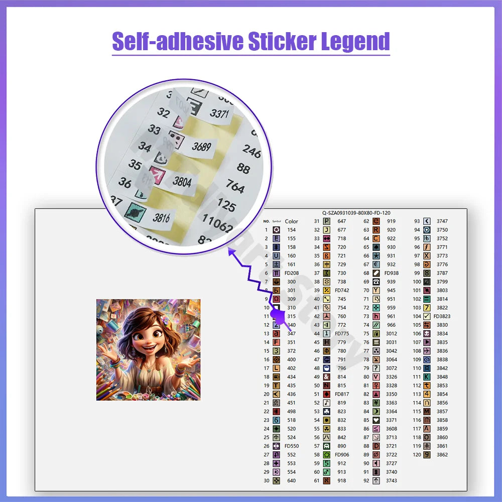 Jesus religious 5D diamond painting kit by Showlu Fashion Store, featuring full resin embroidery with colorful diamond details.