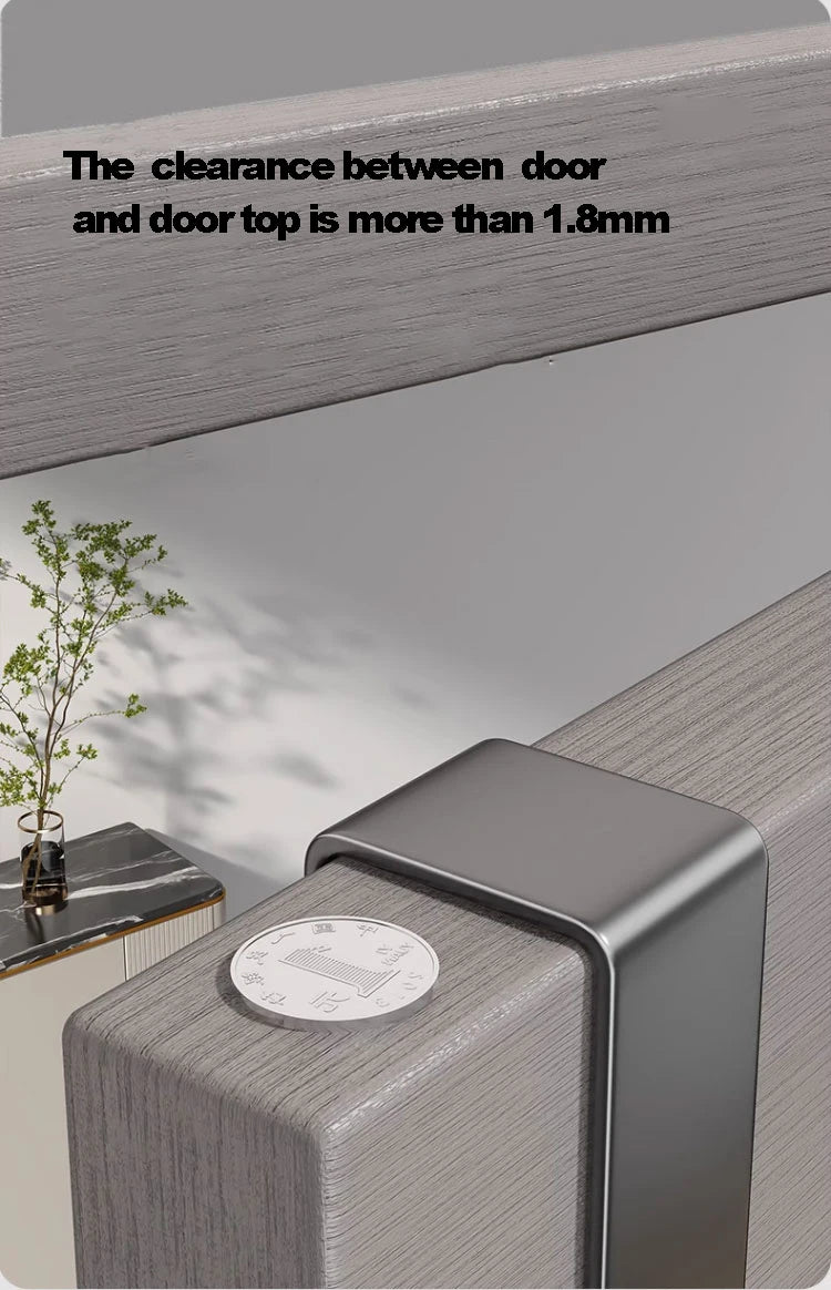 Wall-mounted multi hooks by Showlu Smart General, showing a set of sleek hooks attached to a modern wall for organization.