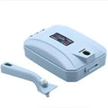 Showlu Smart General Mini Carpet Spot Cleaner demonstrating compact design and cleaning head for stain removal on carpet.