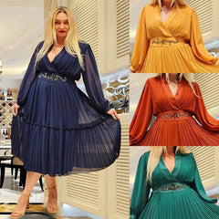 African Dresses For Women Summer Autumn Africa Clothing Long Sleeve Lace Sexy V-Neck Slim Dress Office Lady Party Lace Dress
