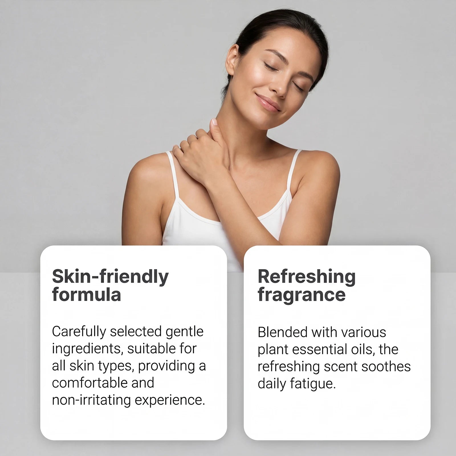 OceAura anti-cellulite massage oil by Showlu Fashion Store, showing a bottle of firming and skin tightening body oil.