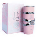 Lattafa Yara Eau de Parfum for Women, 100ml, featuring a long-lasting floral scent with elegant packaging.
