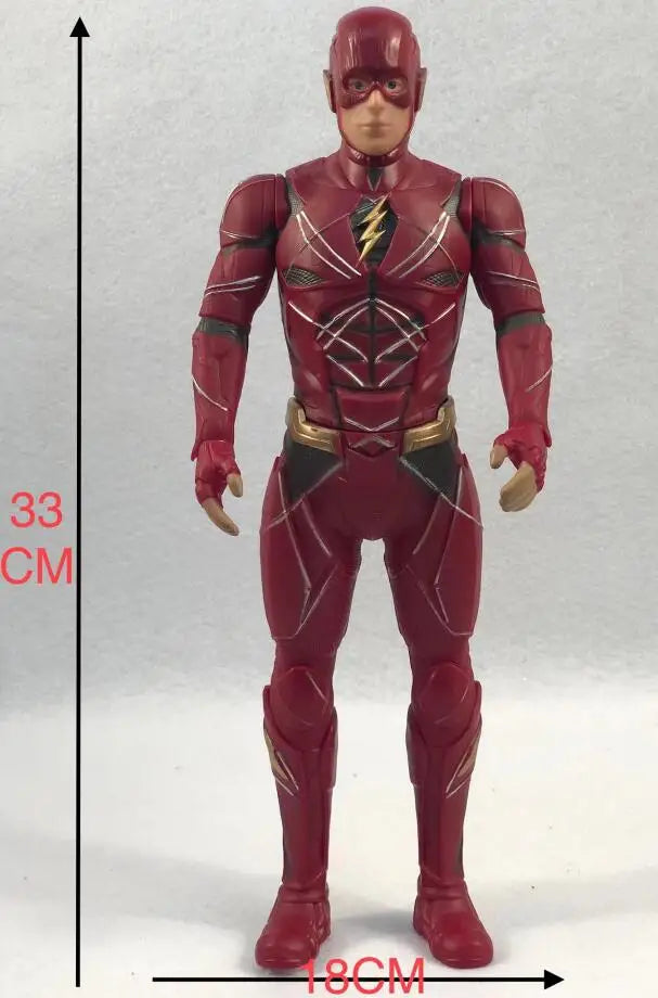 Moveable 33cm Funko Marvel and DC Super Hero action figure featuring detailed BJD model with vibrant costume and dynamic pose.