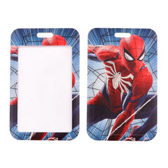 YQ998 Anime Spider-Man Lanyard Peter Parker Phone Rope for Key USB ID Card Badge Holder Cartoon Neck Strap Keychain Lariat