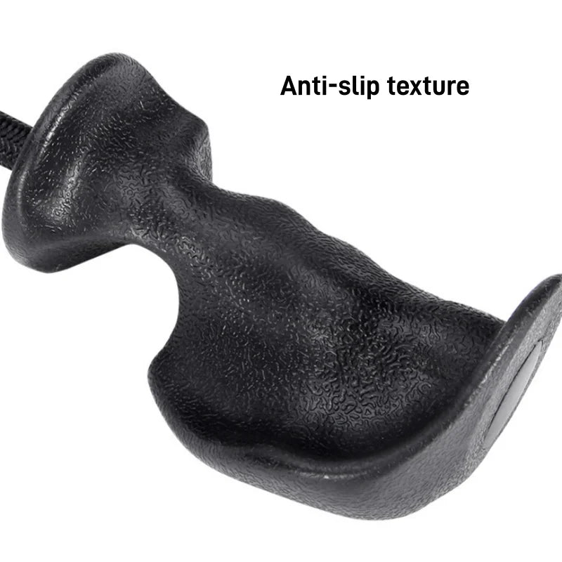 Showlu Fashion Store tricep rope with ergonomic handles for cable machine pulley, designed for effective arm workouts.