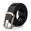 LUDIVIS canvas tactical belt from Showlu Fashion Store, unisex high-quality casual strap for jeans, outdoor and military style.