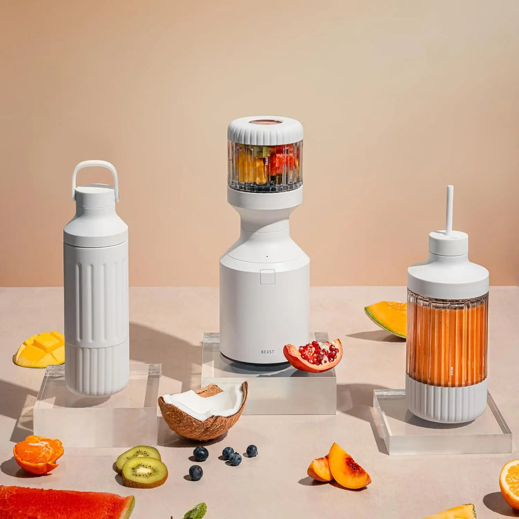 Stainless steel blender by SHOWLU FASHION STORE for smoothies, shakes, and sauces, with a sleek modern design.