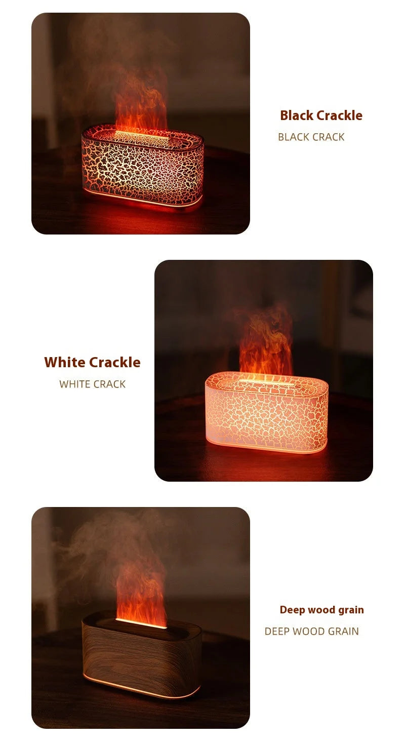 Showlu Smart General HOMEFISH Mini Aroma Humidifier emitting a fine mist, compact design ideal for small spaces.