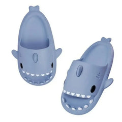 Summer Shark Slippers Women Slides Men Bathroom Flip Flops Home Anti-Skid Flat Shoes Outdoor Slipper Children's Funny Sandals