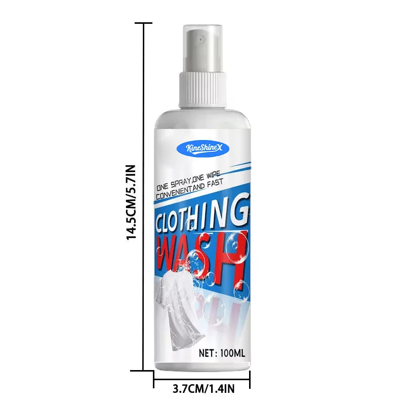 Showlu Smart General laundry stain remover spray bottle with a spray nozzle, designed to target and eliminate tough stains.