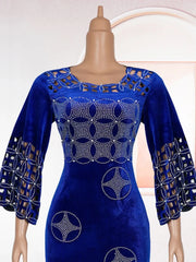African Dresses For Women Vetement Femme Dashiki Abaya Maxi Dress Africa Clothes Dashiki Ankara Dresses 2025 Spring Summer New