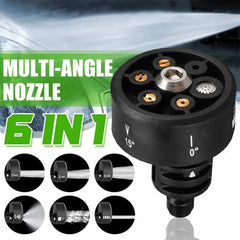 6-in-1 Adjustable Pressure Washer Nozzle