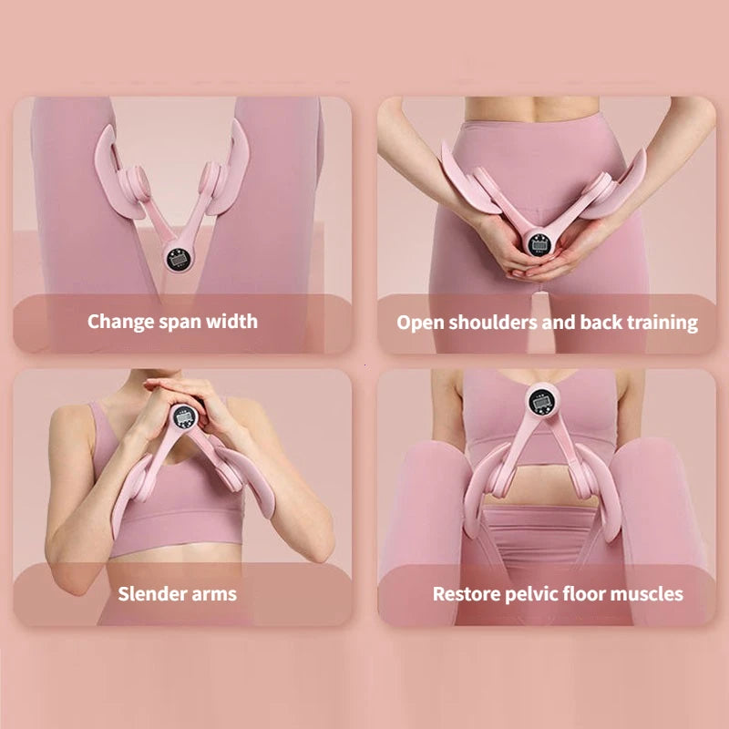 Macroupta pelvic floor muscle trainer and thigh exerciser by Showlu Fashion Store, featuring non-slip design for effective workouts.