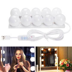 LED Makeup Light In Front Of The Mirror Without Punching Pasting Live Broadcast Studio Fill Light Dressing Table Mirror Light