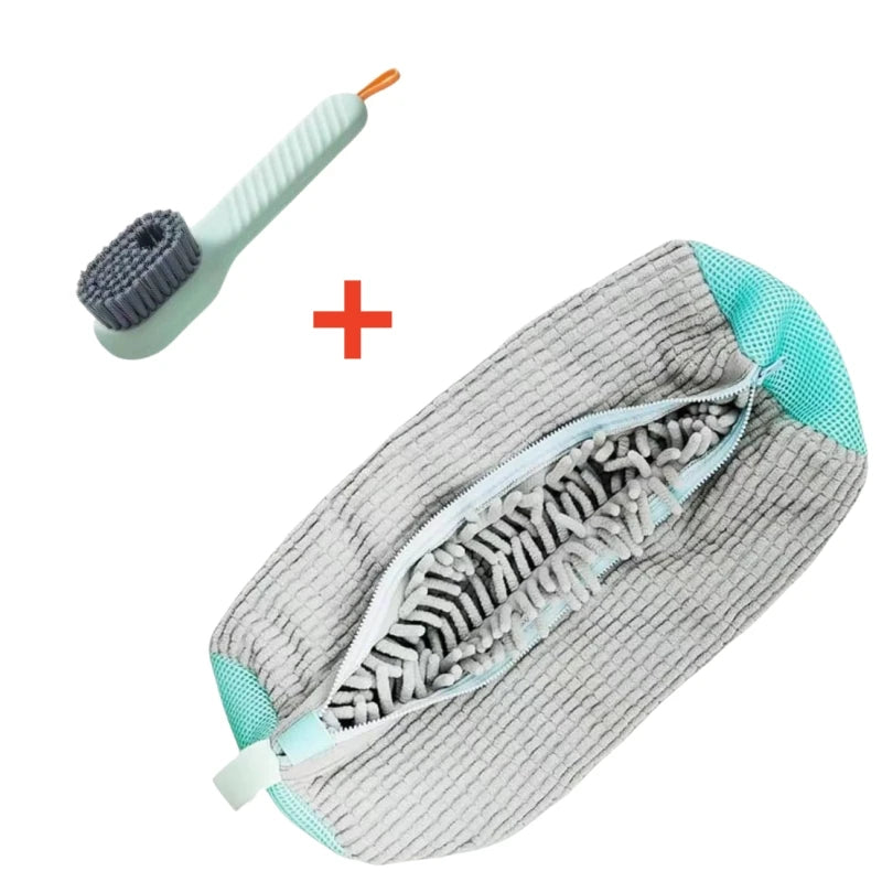 Showlu Smart General portable shoe cleaner brush with compact design and bristles for effective shoe cleaning.