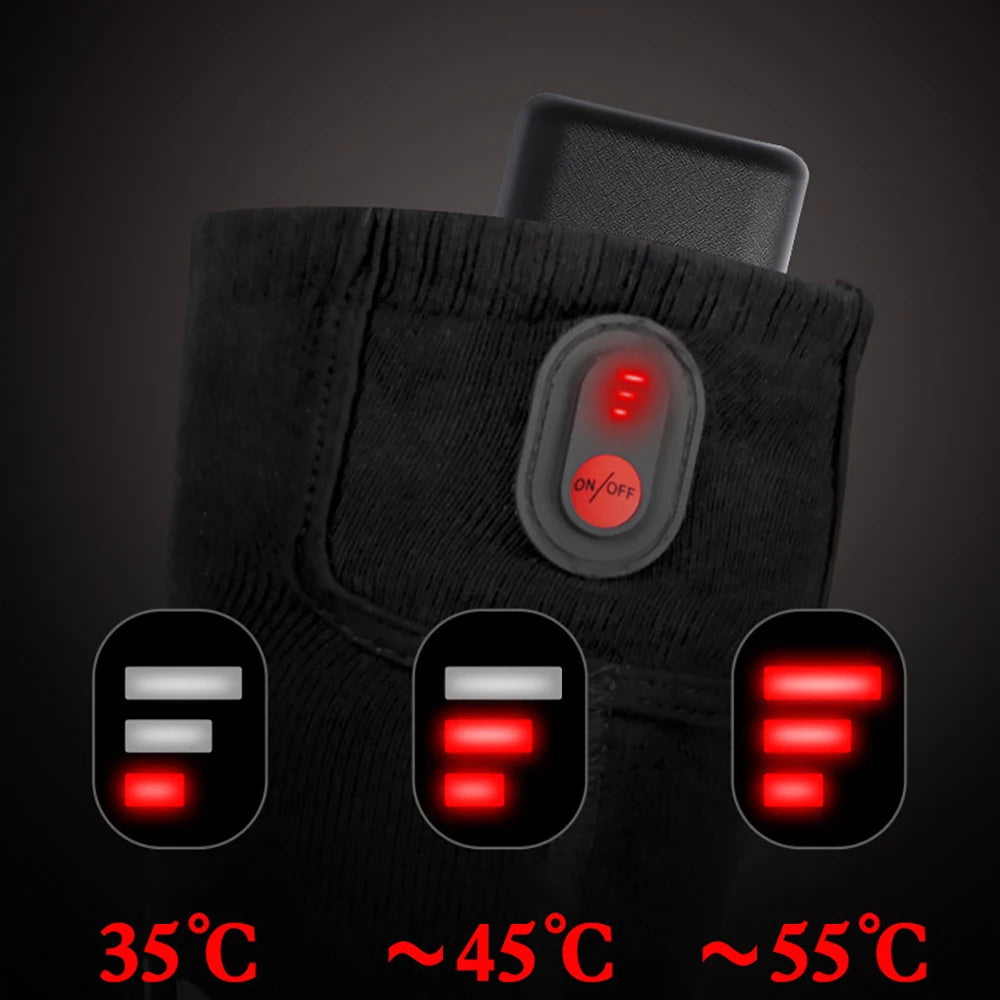 Showlu Smart General electric heated socks with rechargeable battery, designed for warm winter comfort and outdoor wear.