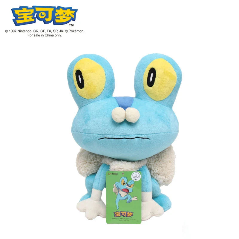Pokemon plush toy featuring Gengar and Pikachu, soft cartoon doll from SHOWLU FASHION STORE, 25-45cm in size.