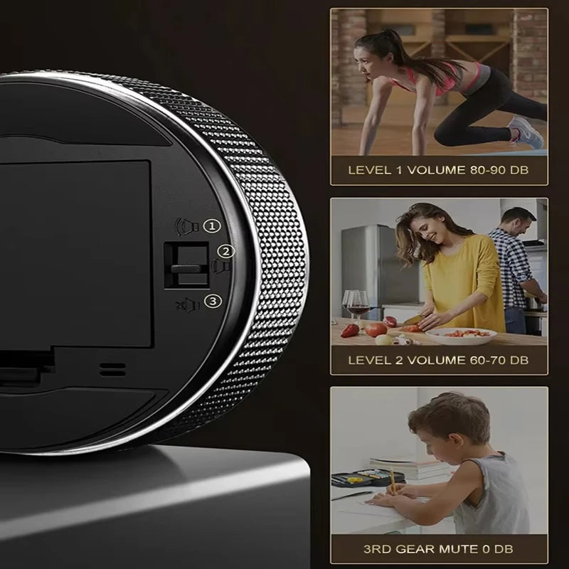 Showlu Smart General LED kitchen timer with digital display and red start button, compact and easy to use for cooking.