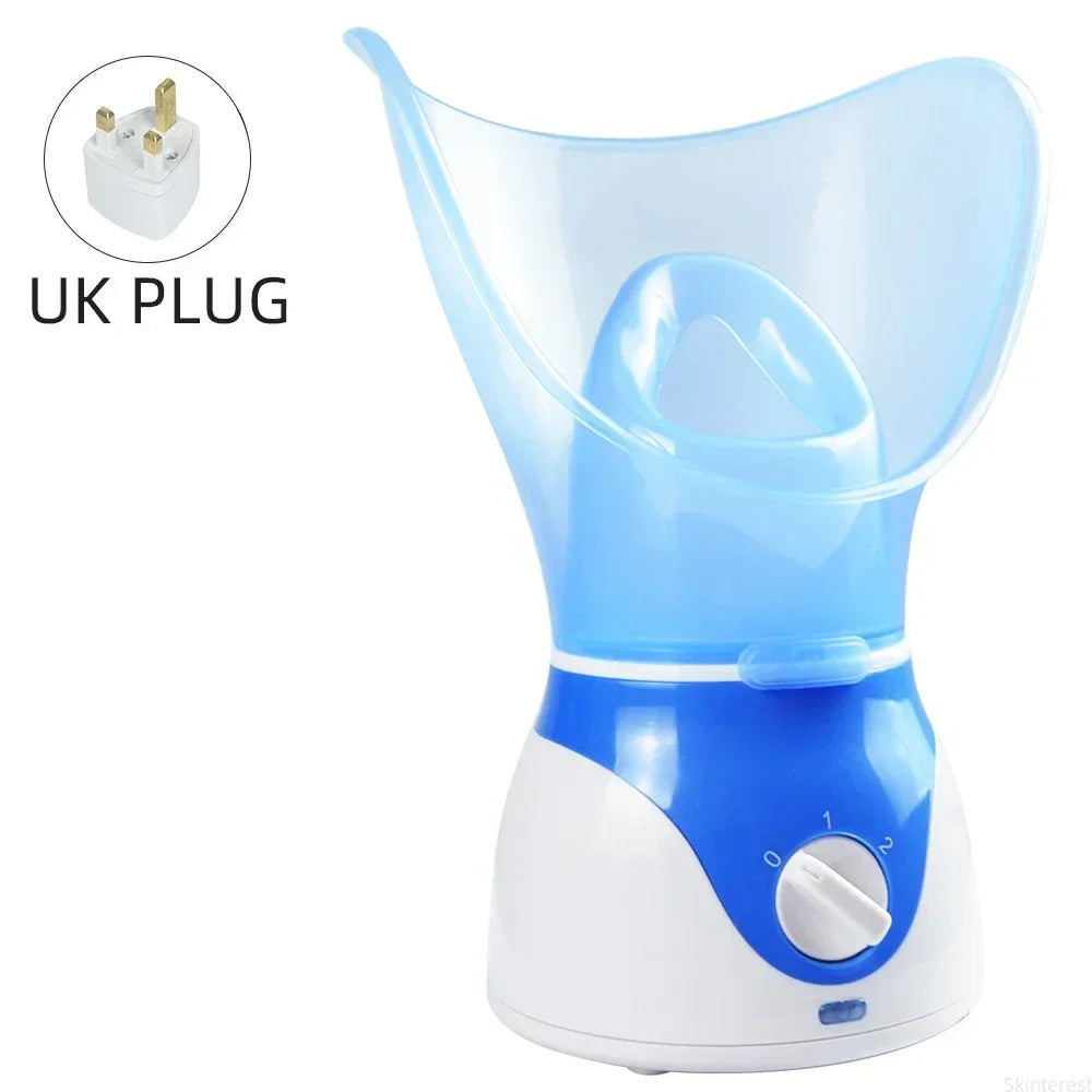 Showlu Smart General facial steamer device with hot and cold spray for moisturizing and skin refreshing.