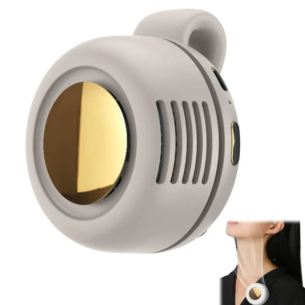 Showlu Smart General portable USB clip fan with 60 blades, compact design, and adjustable clip for personal cooling.