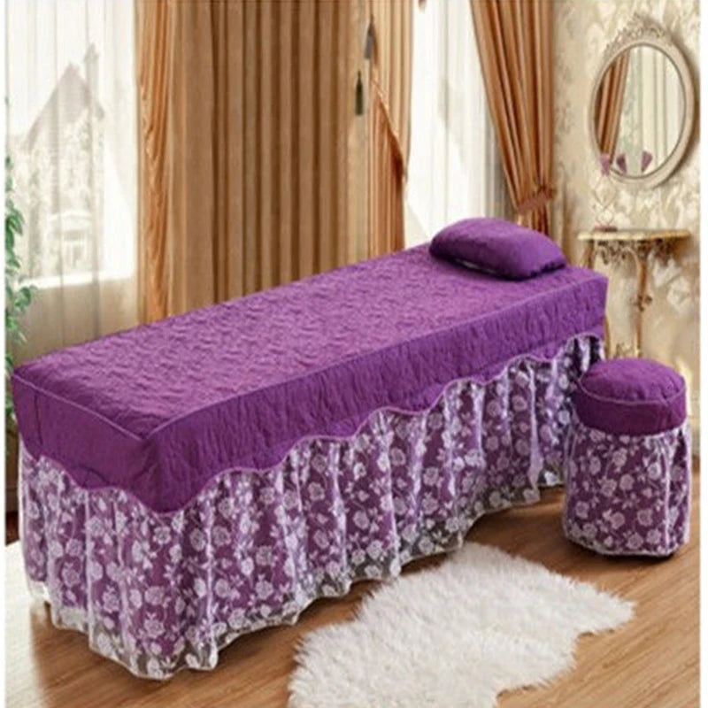 Beauty Bed Cover Massage Massage Therapy Diagnosis Bed Sheet Cover Opening Fumigation Foot Bath Bed Cover