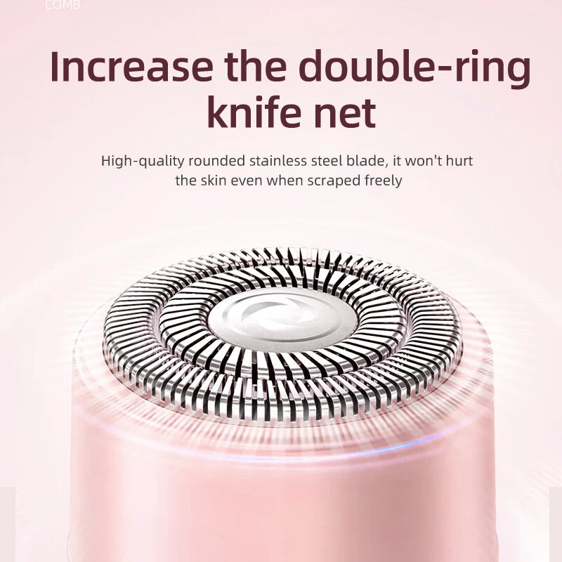 Showlu Smart General women's electric hair remover device, portable beauty tool with sleek design for smooth skin.