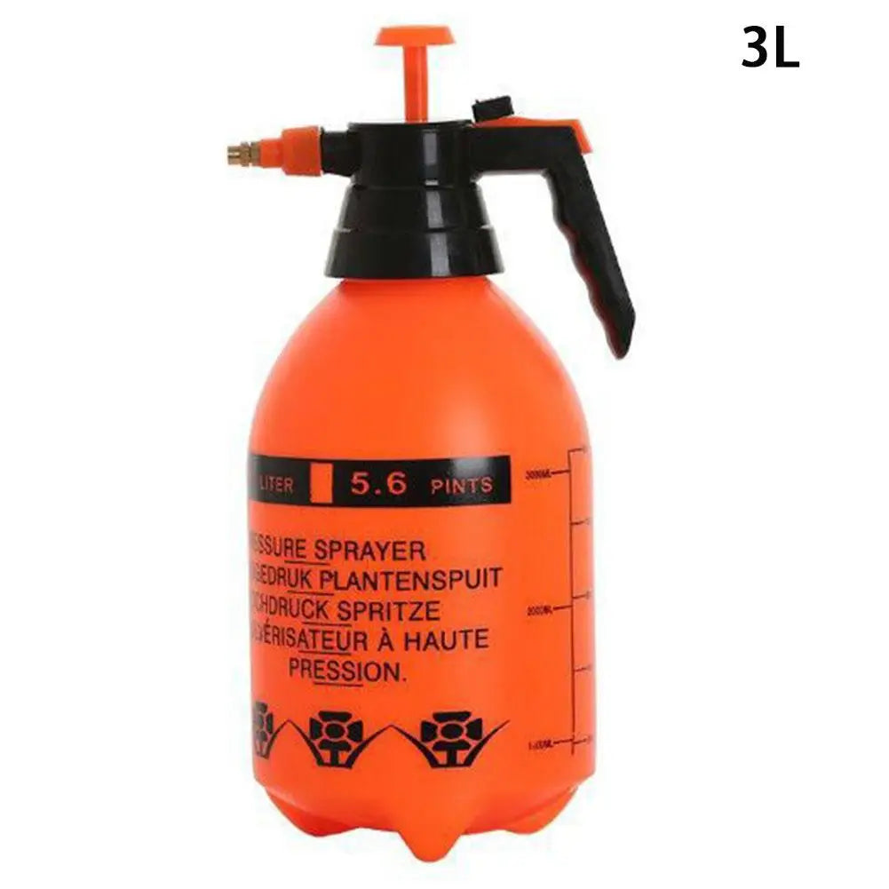 Showlu Smart General high pressure spray bottle with adjustable nozzle and ergonomic handle for gardening and cleaning tasks.