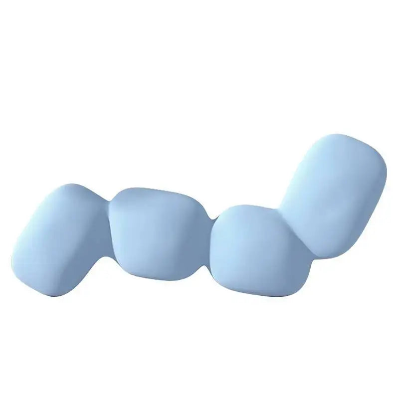 Showlu Memory Foam Body Pillow with ice silk cover, orthopedic pregnancy cushion, designed for comfort and support.