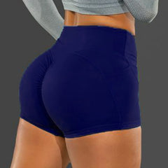 High Waist Hip Lifting Shorts Seamless Fitness Shorts High Elastic Hip Liftting Knitting Sports Running Fashion Hip Lifting Pant