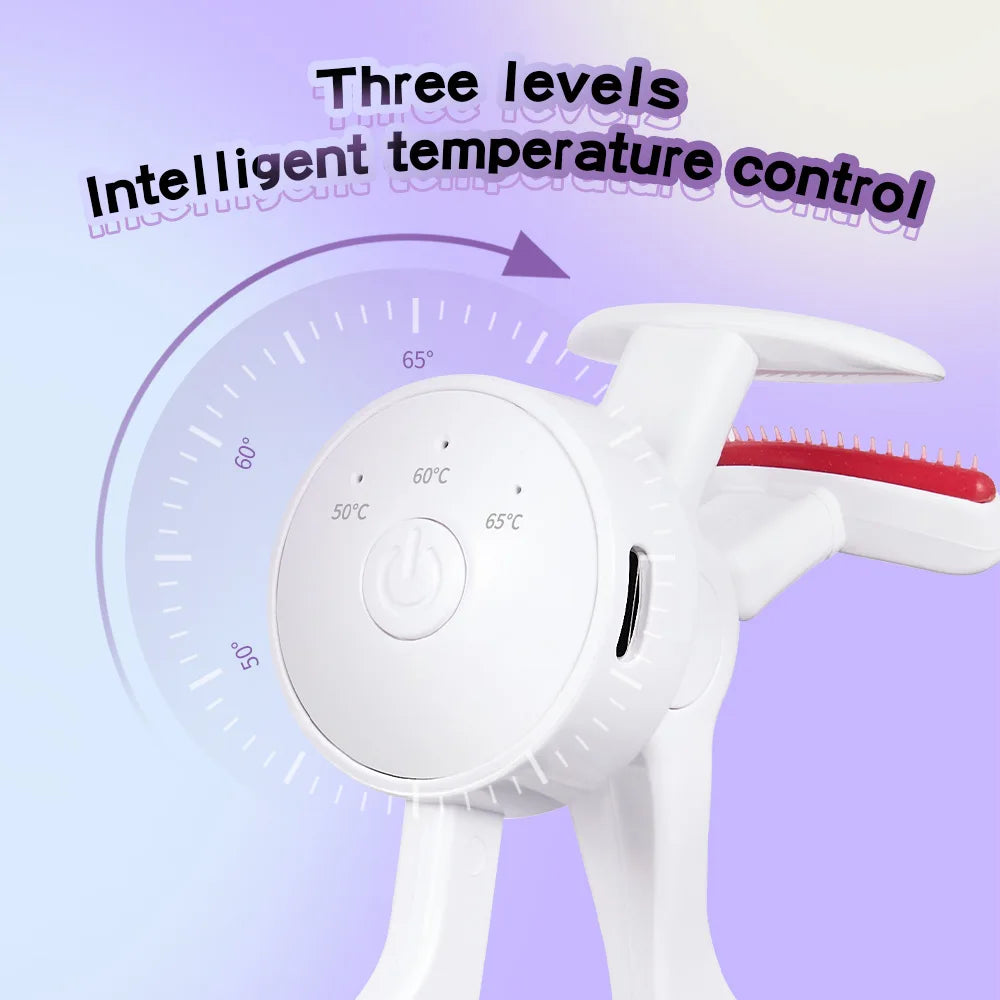 Showlu Smart General heated eyelash curler with ergonomic handle and heating plate for quick, gentle lash curling.
