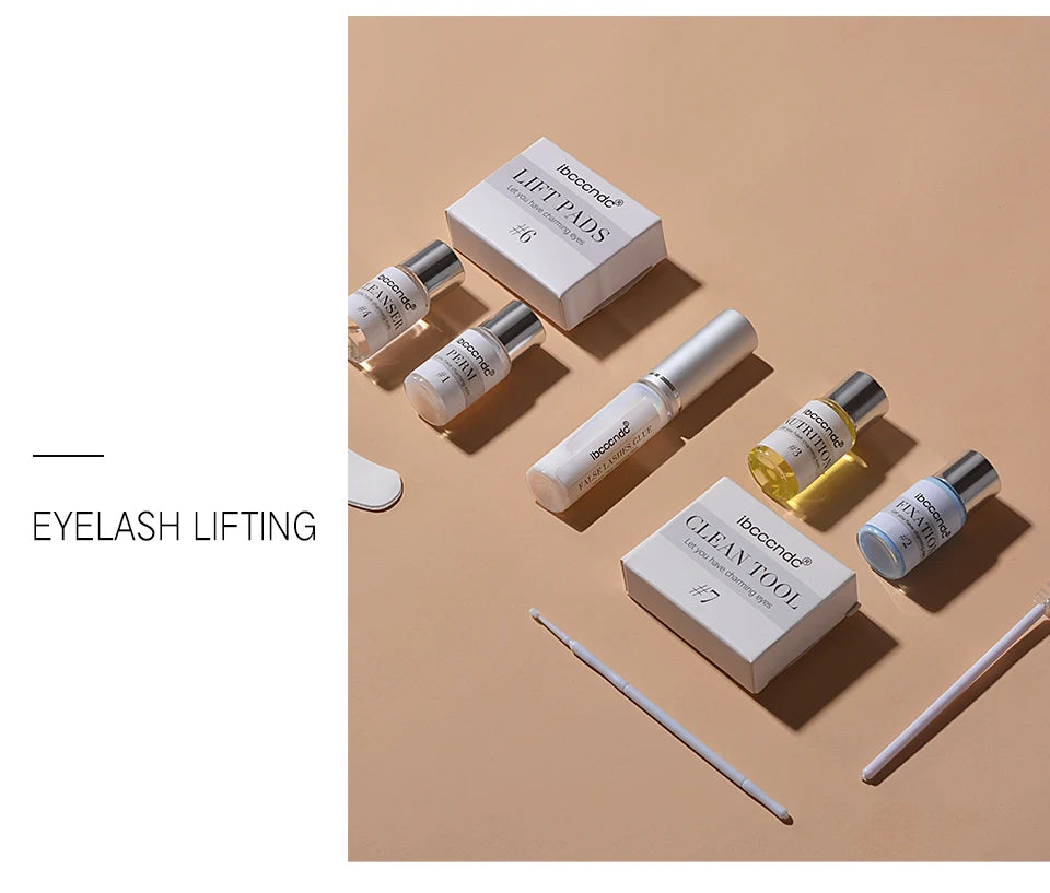 Showlu Smart General eyebrow lamination kit with tools and products for professional eyebrow styling and shaping.