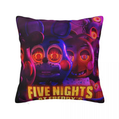Five N Ights At Freddy's FNAF Square Pillowcase Pillow Cover Cushion Zip Decorative Comfort Throw Pillow For Home Sofa