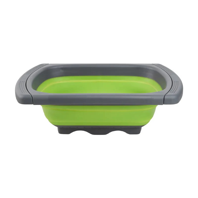 Showlu Smart General expandable kitchen sink strainer basket with mesh design, fitting various sink sizes for trapping debris.