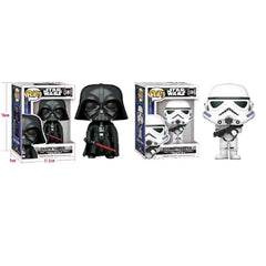 Bandai Elf Star Wars Star Wars New Classic Darth Vader Stormtrooper Logistics Action Painting Toy decorations Decorate children