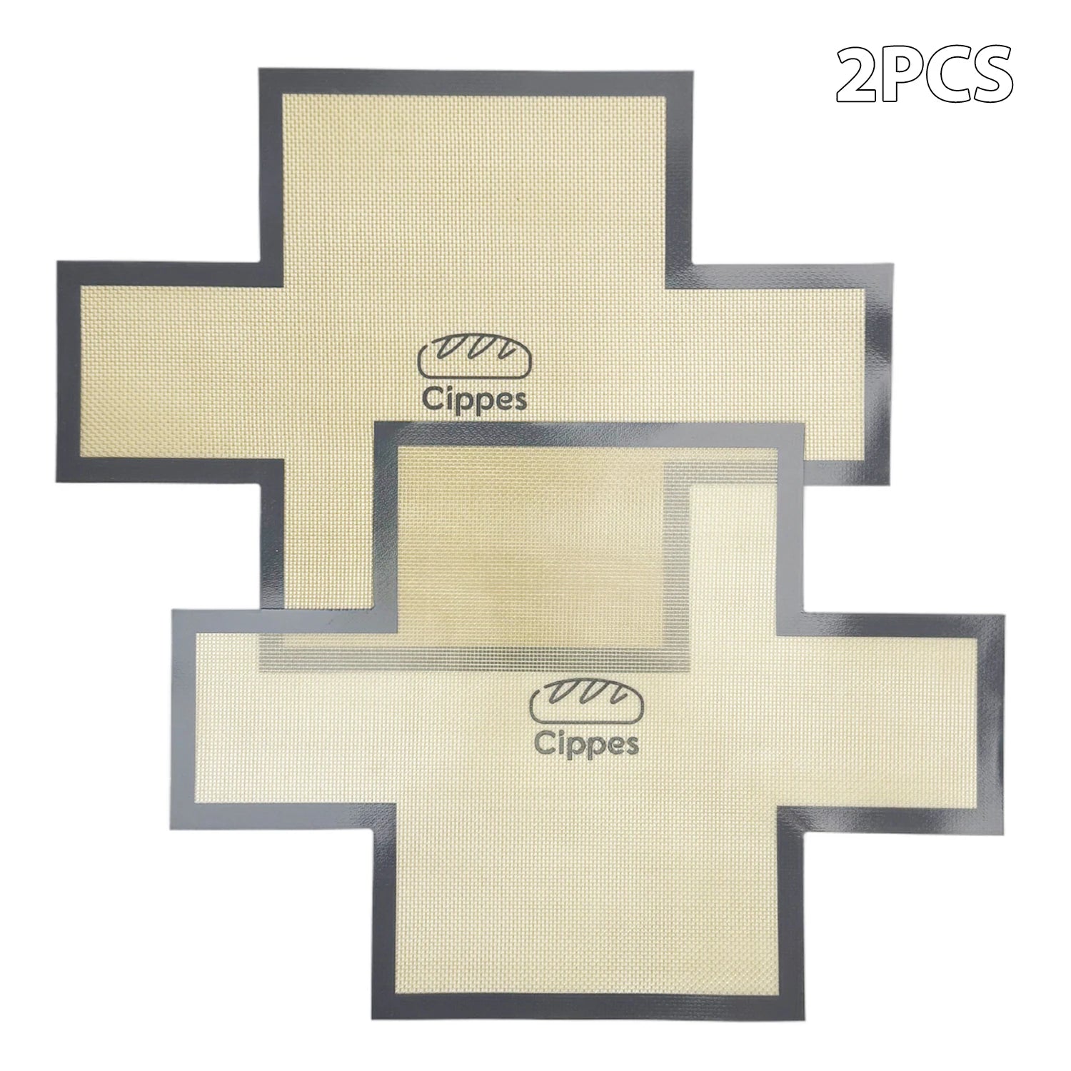 Showlu Smart General silicone baking mat laid flat, showing non-stick surface and flexible design for baking and pastry use.