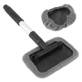 Showlu Car Windshield Cleaning Brush with microfiber glass wiper for effective dirt and water removal from car windows.