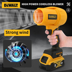 Dewalt 18V Brushless Electric Blower 30000RPM Violent Fan Blowing Car Dust Turbofan Charging Handheld Blower Tool carpenter tool