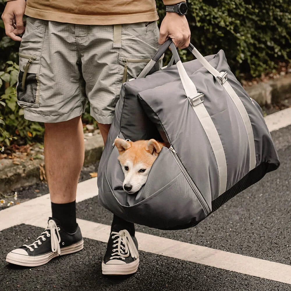 Waterproof VOFORD dog car seat cover made of Oxford fabric, designed for pet travel and protection in vehicles.