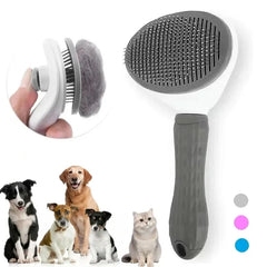 Pet Grooming Slicker Brush Hair Removal Massage Comb